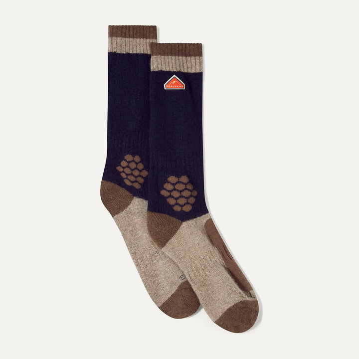 Sealskinz Gresham Recycled Wool Mid Colour Block Sock