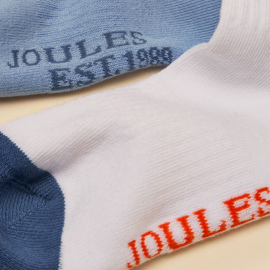 Joules Boys Junior Volley 2 Pack Socks