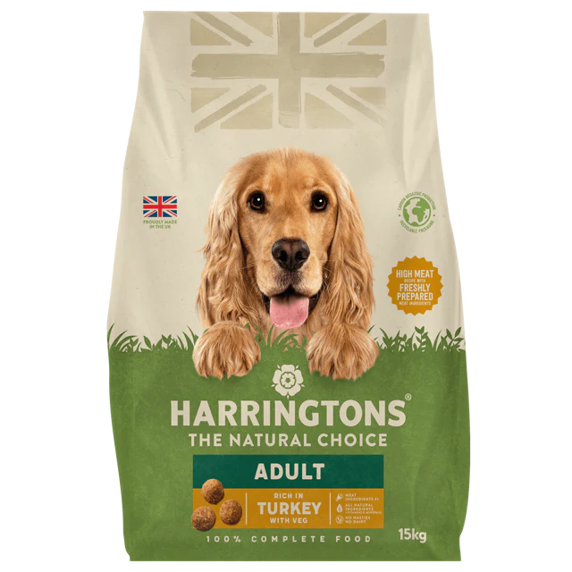 Harringtons Adult Dog Rich in Turkey & Vegetables