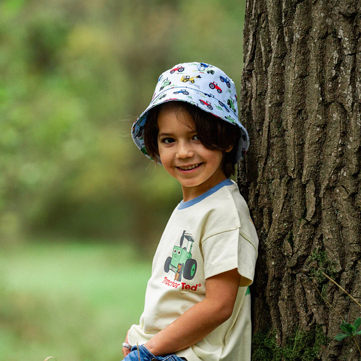 Tractor Ted Machines Bucket Hat