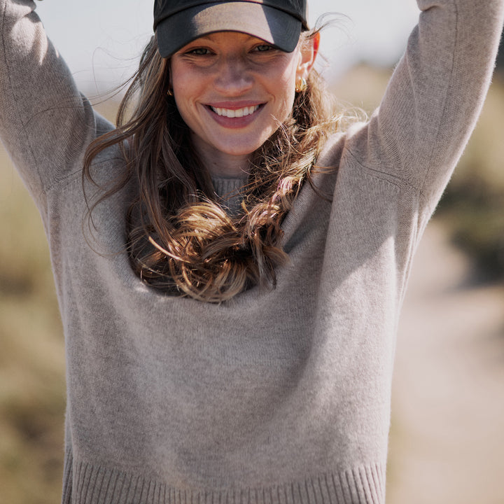 Hicks & Brown Ladies Esme Crew Neck Jumper