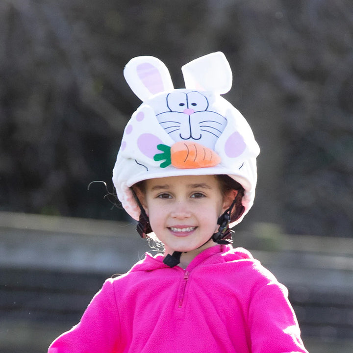 Equetech Hopper Bunny Interchangeable Ears Hat Silk