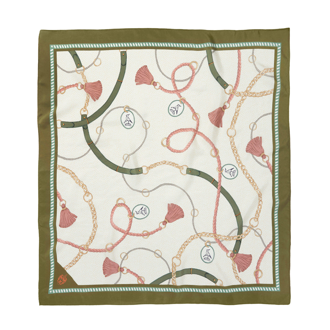 Hicks & Brown The Melford Mini Silk Scarf