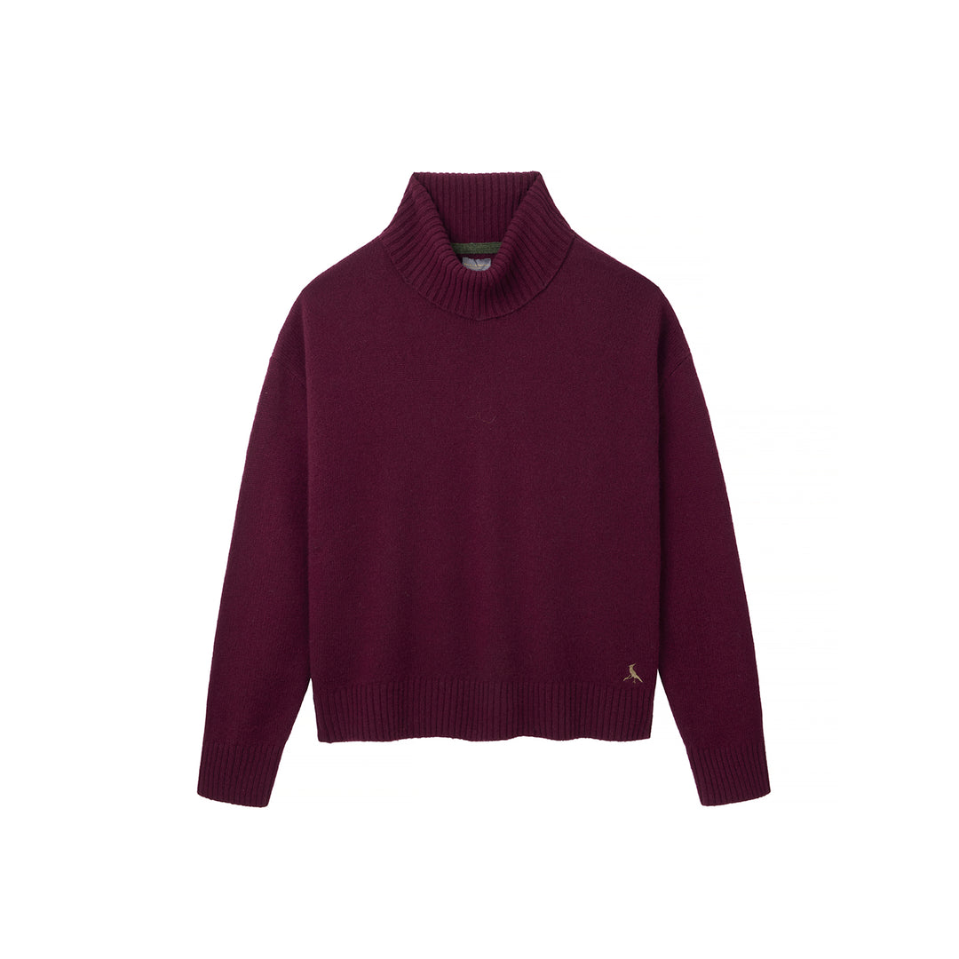 Hicks & Brown Ladies Sophia Roll Neck Jumper