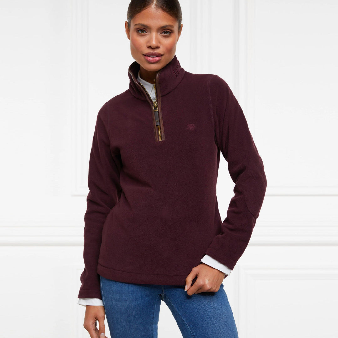 Holland Cooper Ladies Country Fleece Half Zip