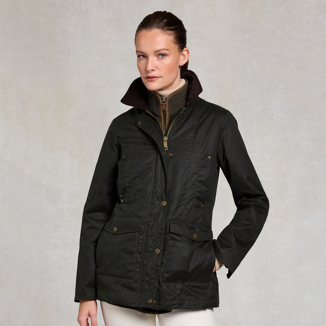 Holland Cooper Ladies Classic Waxed Jacket