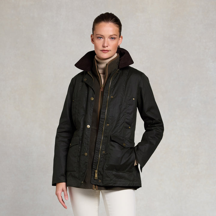 Holland Cooper Ladies Classic Waxed Jacket