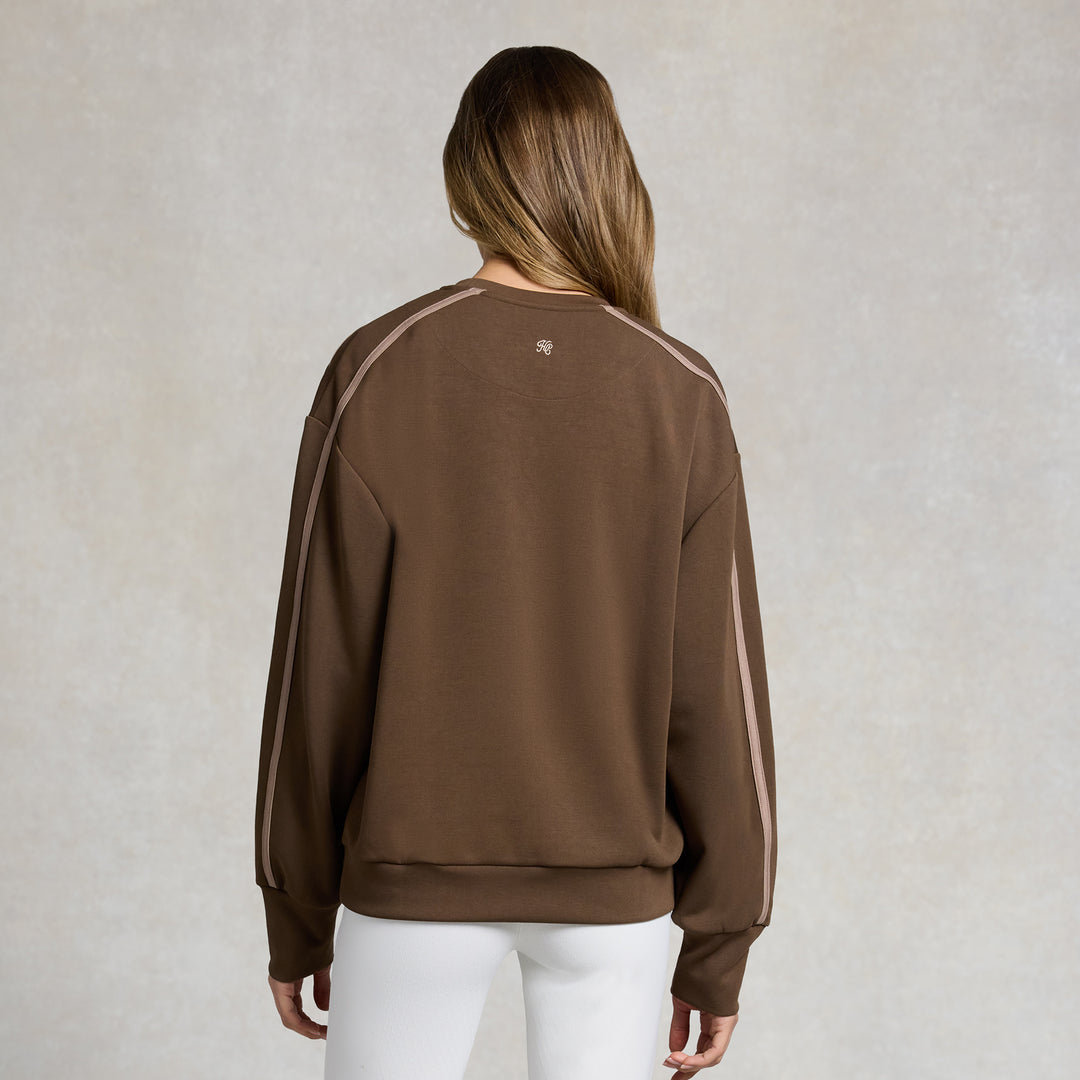 Holland Cooper Ladies Equestrian Crew Neck Sweat