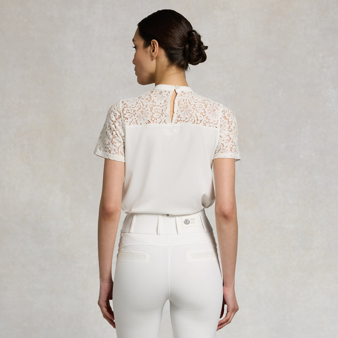 Holland Cooper Ladies Lace Tee