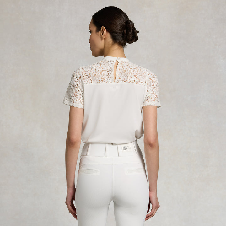 Holland Cooper Ladies Lace Tee