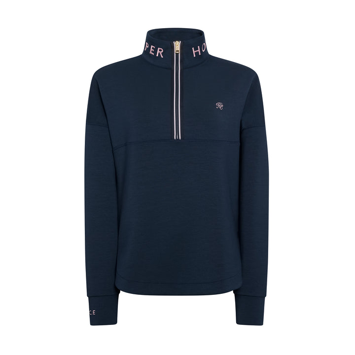 Holland Cooper Ladies Windsor Quarter Zip Sweat