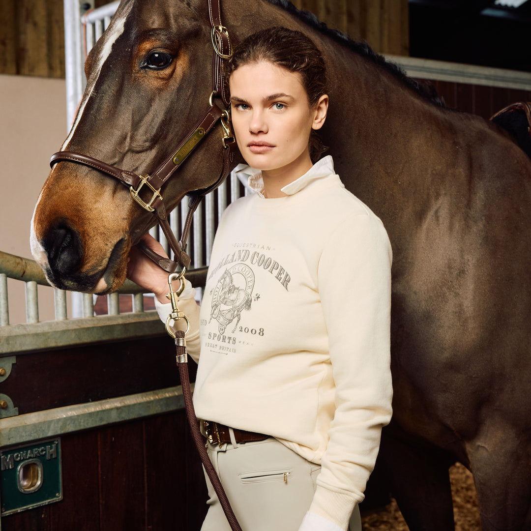 Holland Cooper Ladies Appaloosa Crew Neck Sweat
