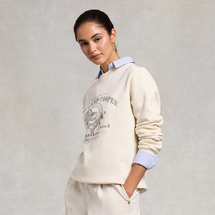 Holland Cooper Ladies Appaloosa Crew Neck Sweat