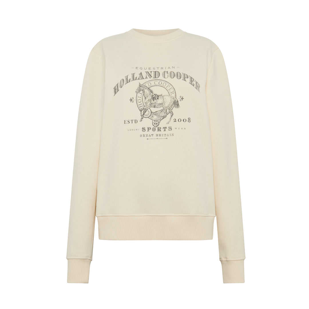 Holland Cooper Ladies Appaloosa Crew Neck Sweat