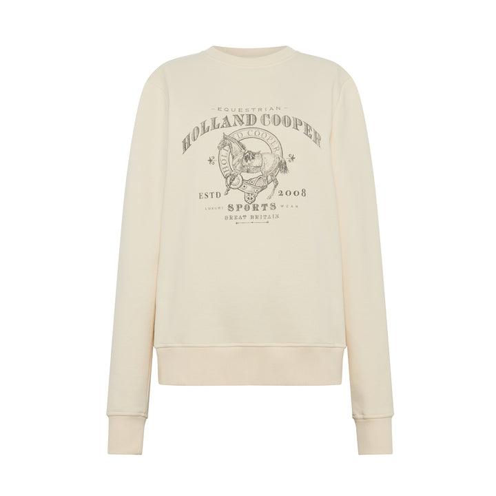 Holland Cooper Ladies Appaloosa Crew Neck Sweat