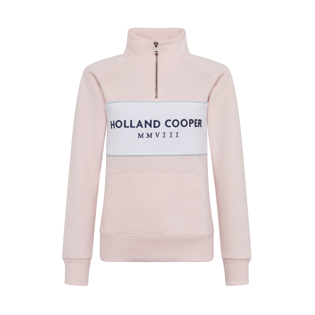Holland Cooper Ladies Sporting Heritage Zip Henley