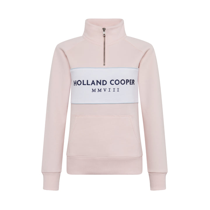 Holland Cooper Ladies Sporting Heritage Zip Henley