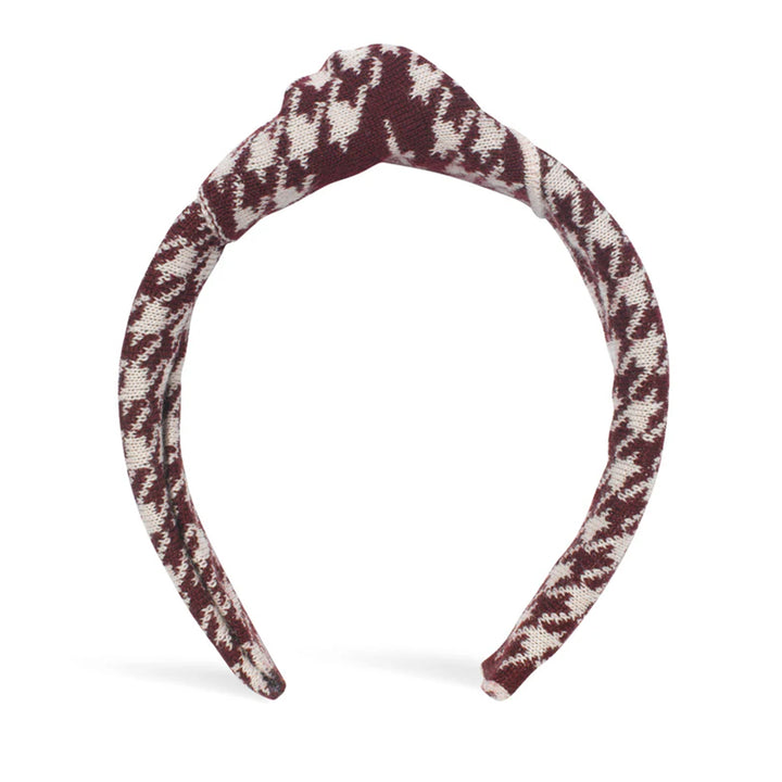 Waring Brooke Ladies Houndstooth Hairband
