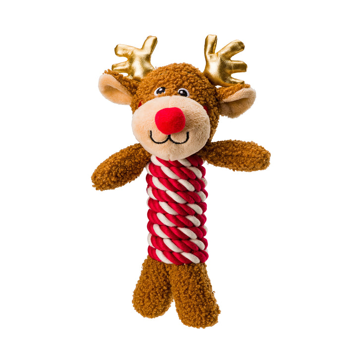 House of Paws Reindeer Rope Dog Toy