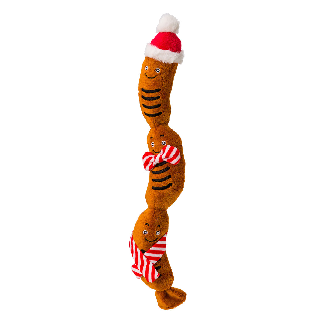 House of Paws Christmas Sausages Dog Toy