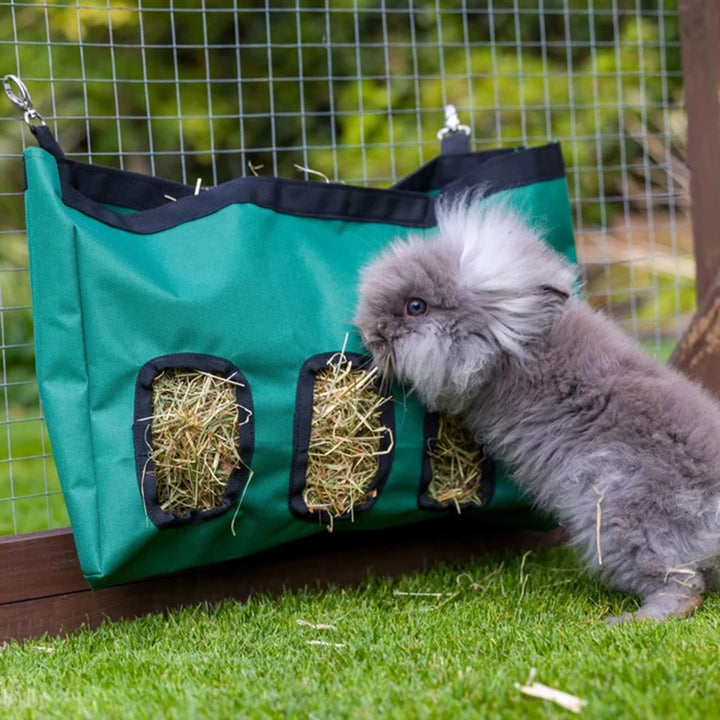 House of Paws Green Hay Bag Feeder