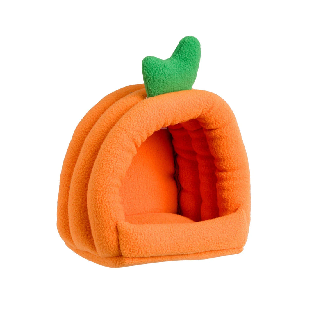 Go Forage Hooded Carrot Plush Bed