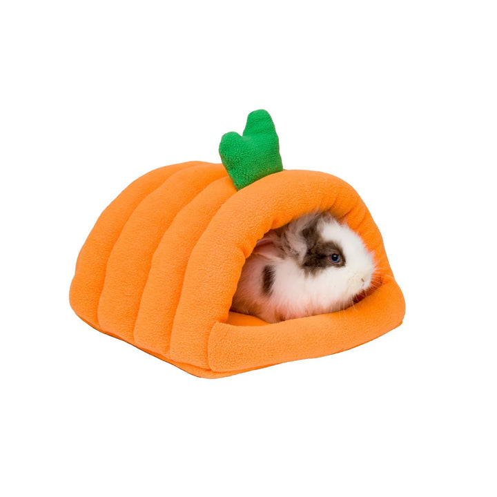 Go Forage Hooded Carrot Plush Bed