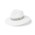 Hicks & Brown Hemley Wide Brim Fedora Chocolate Ribbon
