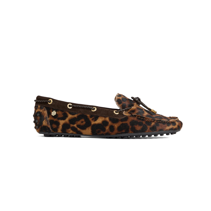 Fairfax & Favor Ladies Henley Shoes - Leopard Haircalf