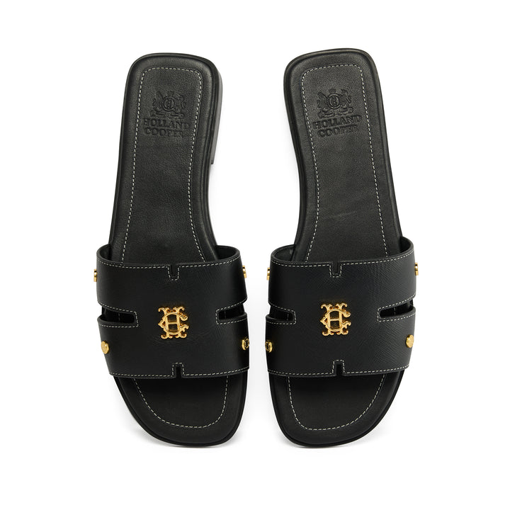 Holland Cooper Ladies Heraldic Monogram Sliders
