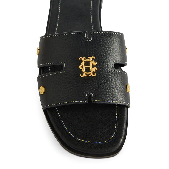 Holland Cooper Ladies Heraldic Monogram Sliders