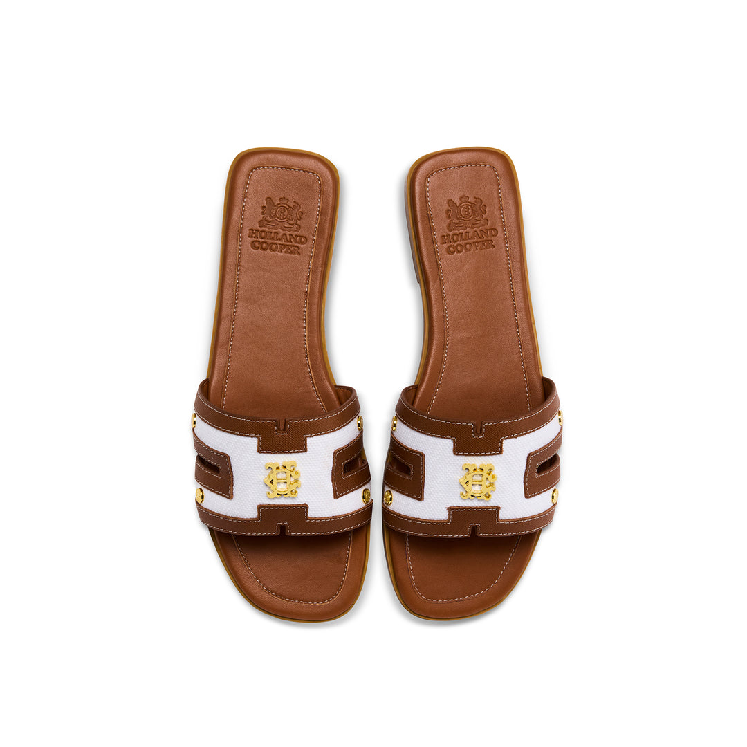 Holland Cooper Ladies Heraldic Monogram Sliders