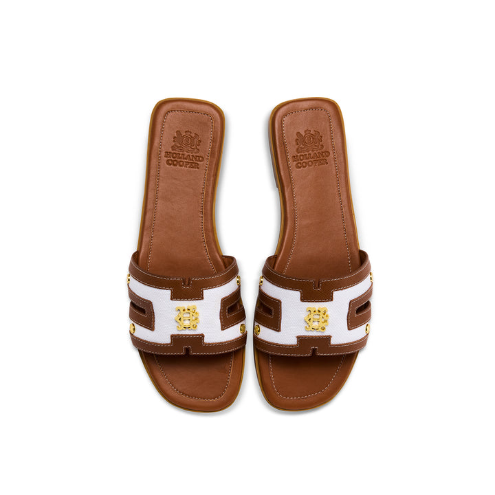 Holland Cooper Ladies Heraldic Monogram Sliders