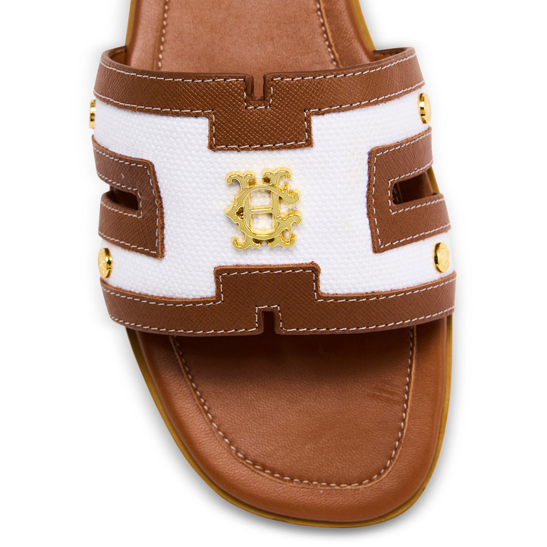 Holland Cooper Ladies Heraldic Monogram Sliders