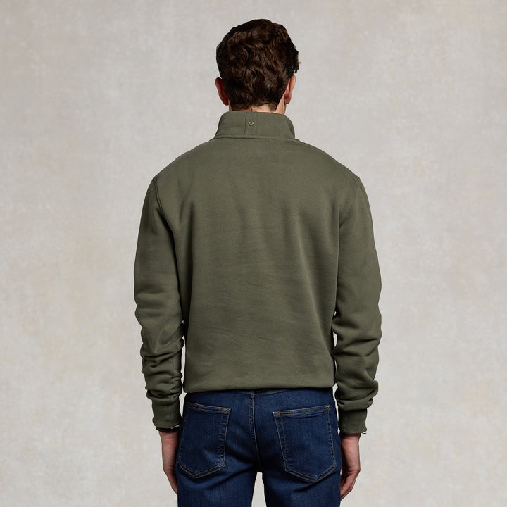 Holland Cooper Mens Heritage Quarter Zip Sweat