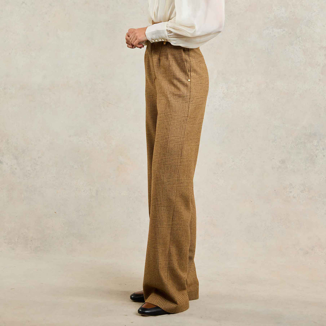 Holland Cooper Ladies High Waisted Straight Trouser
