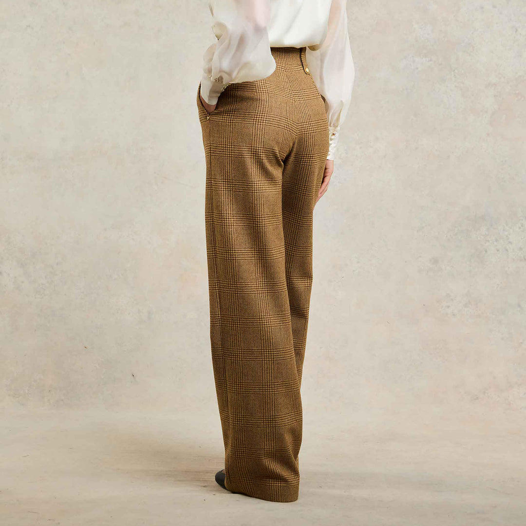 Holland Cooper Ladies High Waisted Straight Trouser
