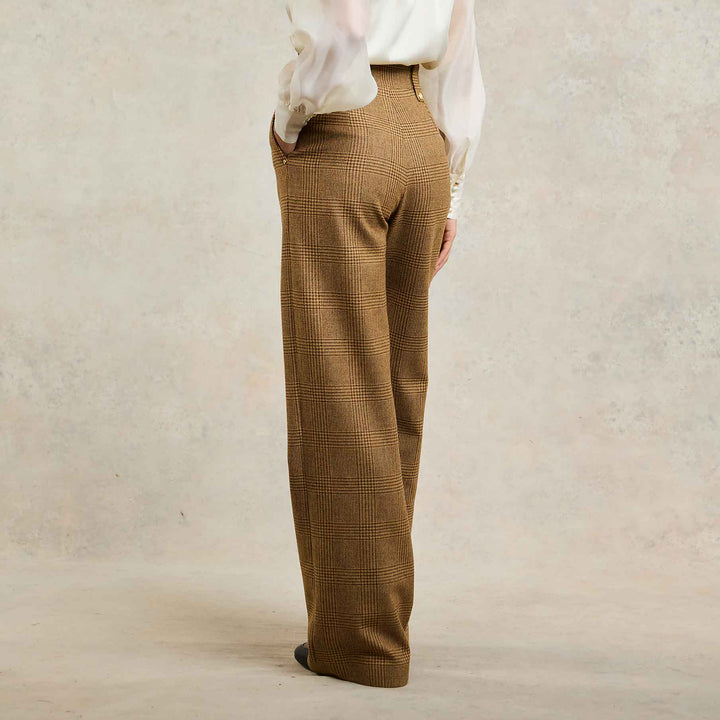 Holland Cooper Ladies High Waisted Straight Trouser