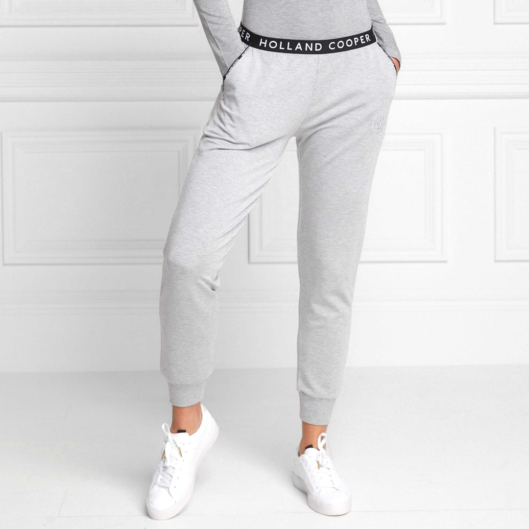Holland Cooper Ladies Lounge Jogger in Grey#Grey