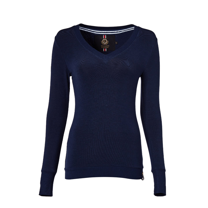 Holland Cooper Ladies Soft Touch V-Neck