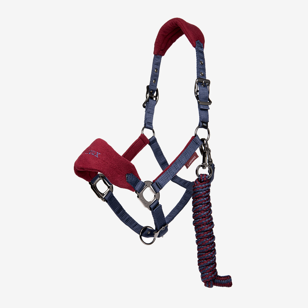 LeMieux Vogue Fleece Headcollar with Leadrope