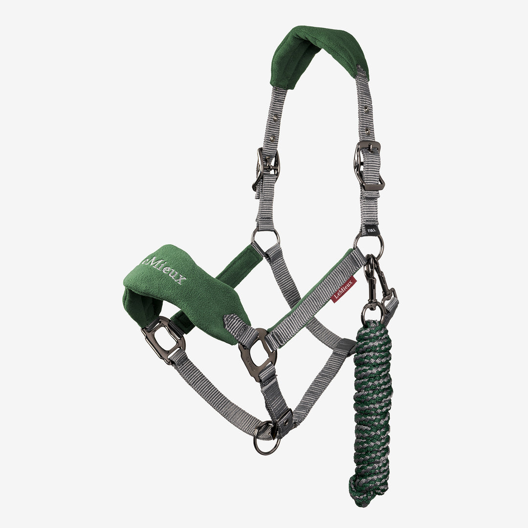 LeMieux Vogue Fleece Headcollar with Leadrope
