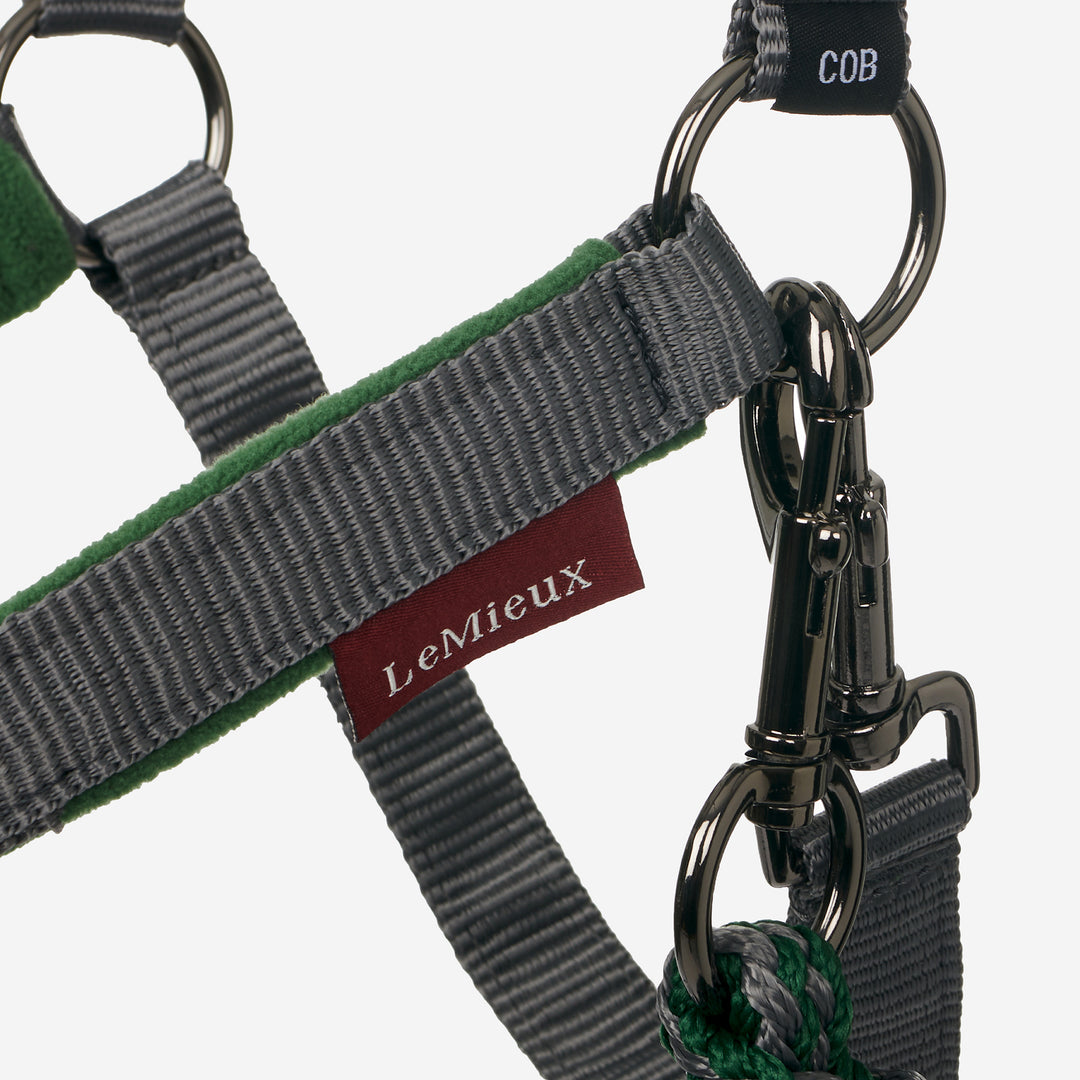LeMieux Vogue Fleece Headcollar with Leadrope