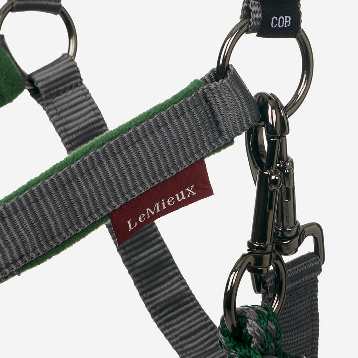 LeMieux Vogue Fleece Headcollar with Leadrope