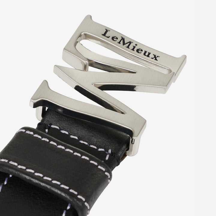 LeMieux Ladies Monogram Belt Black