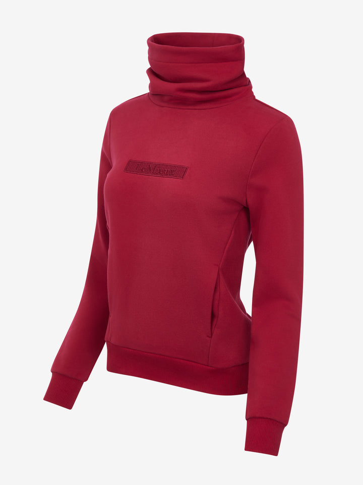 LeMieux Ladies Adele Funnel Neck Sweat - Limited Edition Ember