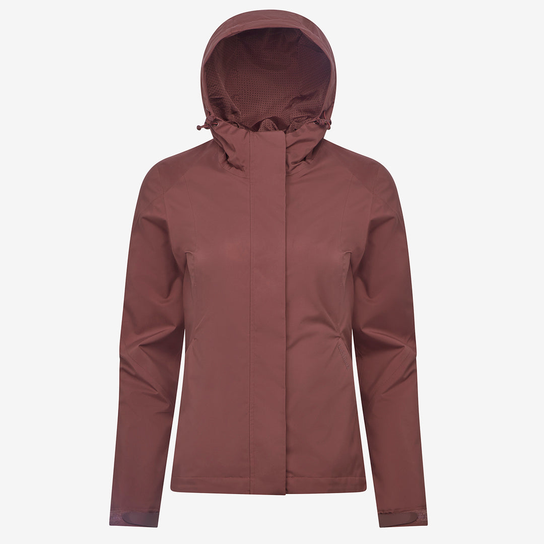 LeMieux Ladies Isla Short Waterproof Jacket - Rosewood