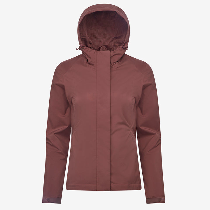 LeMieux Ladies Isla Short Waterproof Jacket - Rosewood