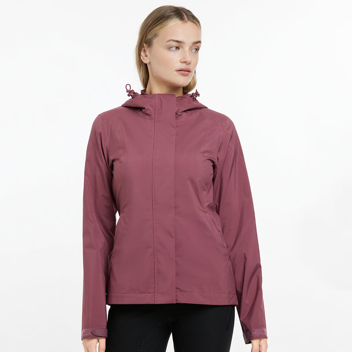 LeMieux Ladies Isla Short Waterproof Jacket - Rosewood