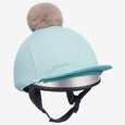 LeMieux Pom Hat Silk - Lagoon/Aqua